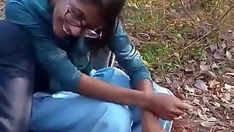 Desi Swathi Teacher Has Intercourse With Students In The Forest For Money.