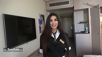 Pov Video Of Nick Moreno And Susy Gala In A Hotel Room With Big Ass