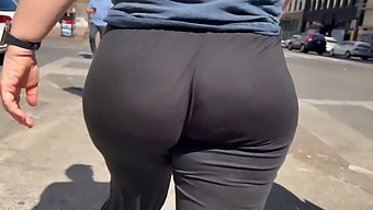 Candid Street Photography Captures Bubble Butt In Wedgie