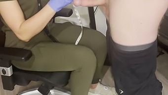 Exclusive Play With Coed Nursing Student Who Can'T Resist Giving Handjob And Swallowing Cum In Mouth
