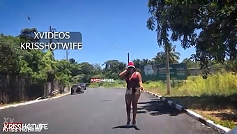 Kriss And Noel'S Christmas Special: Hotwife Strips In Salvador Traffic