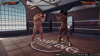 Ethan And Dela'S Naked Battle In 3d