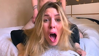 Blonde Bombshell Gets Naughty On Camera For Her Cuckold Boyfriend