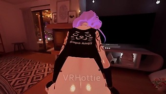 Experience A Lap Dance And Cock Rub On The Couch In Vrchat