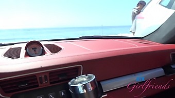 Intense Oral Sex And Passionate Car Ride With Summer Vixen On A Beach Date In A Pov Video