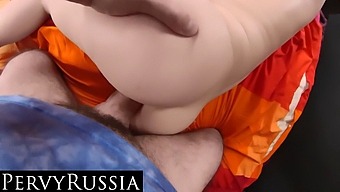 Arousingrussia - A Young Woman Shares A Sexual Encounter With Her Stepfather In 4k, Showcasing Her Tight Backside And Intimate Area