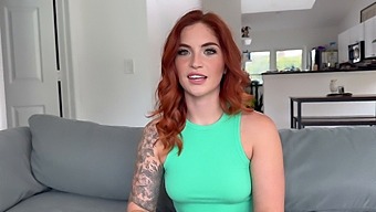 Sensual Encounter With A Voluptuous Redhead Who Craves Raw Pounding And Explosive Creampie
