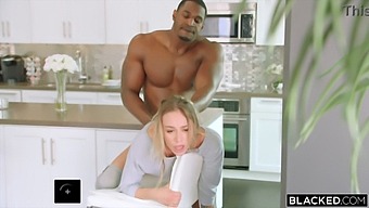 A Cheating Husband'S Blonde Lover Gets Help From His Black Roommate